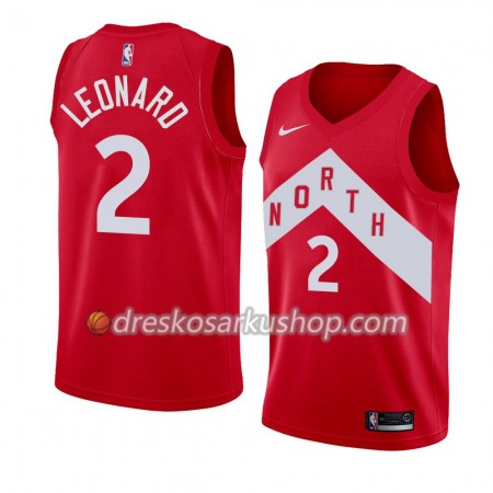 Muški NBA Dres Toronto Raptors Kawhi Leonard 2 Nike 2018-19 Crvena Swingman